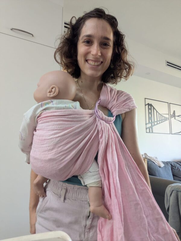 ⁦טבעות ורוד קייצי⁩ – תמונה ⁦2⁩
